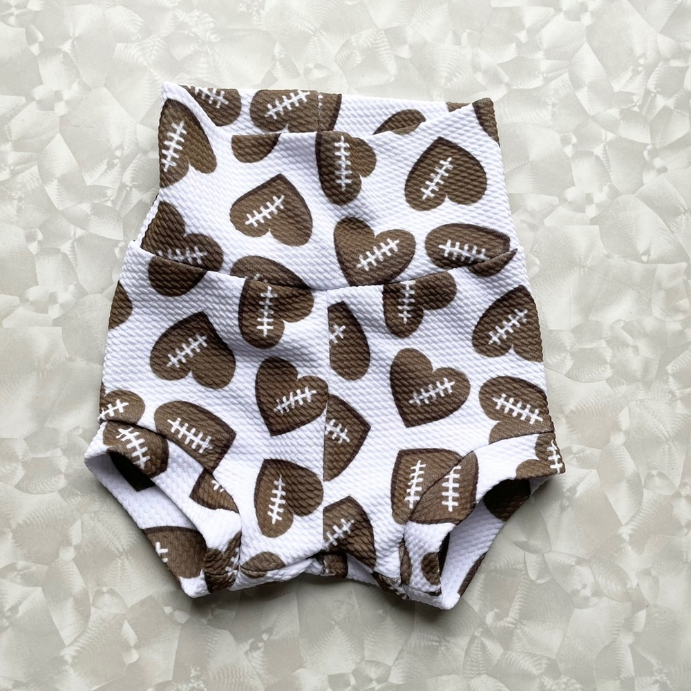 Baby football bummies